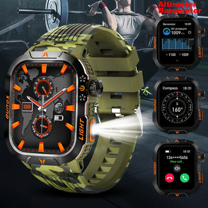 Men’s Outdoor Smartwatch | Fitness Tracker with Barometer and GPS