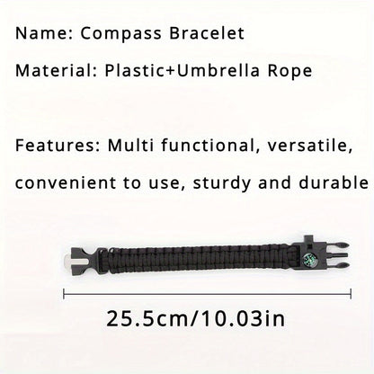 Camping Survival Bracelet | Paracord Outdoor Gear