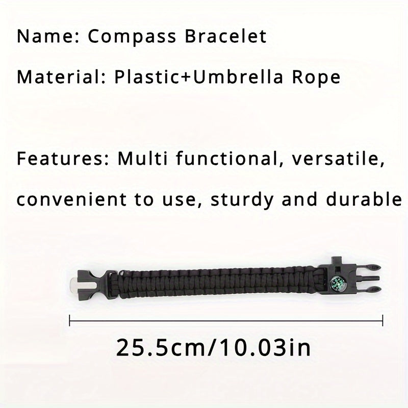 Camping Survival Bracelet | Paracord Outdoor Gear