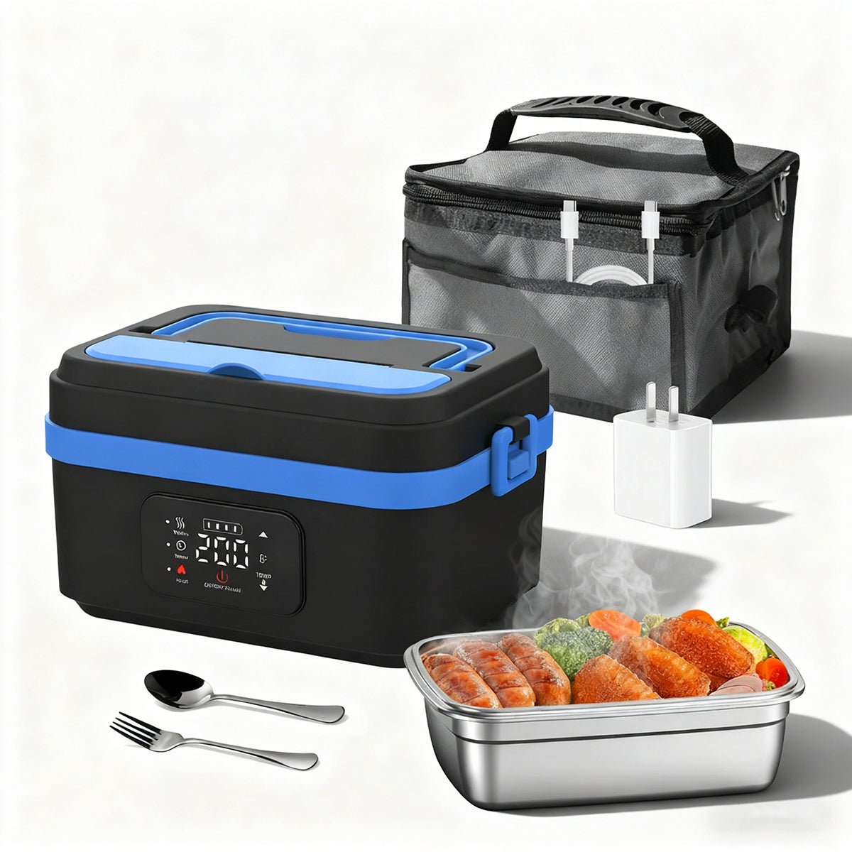Electric Food Container | Portable Lunch Heater - Luxyecs