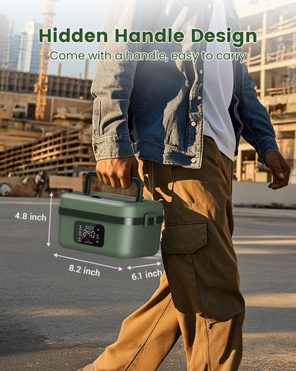 Electric Food Container | Portable Lunch Heater - Luxyecs