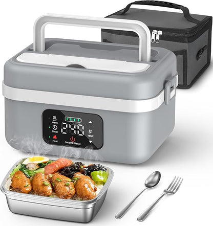 Electric Food Container | Portable Lunch Heater - Luxyecs