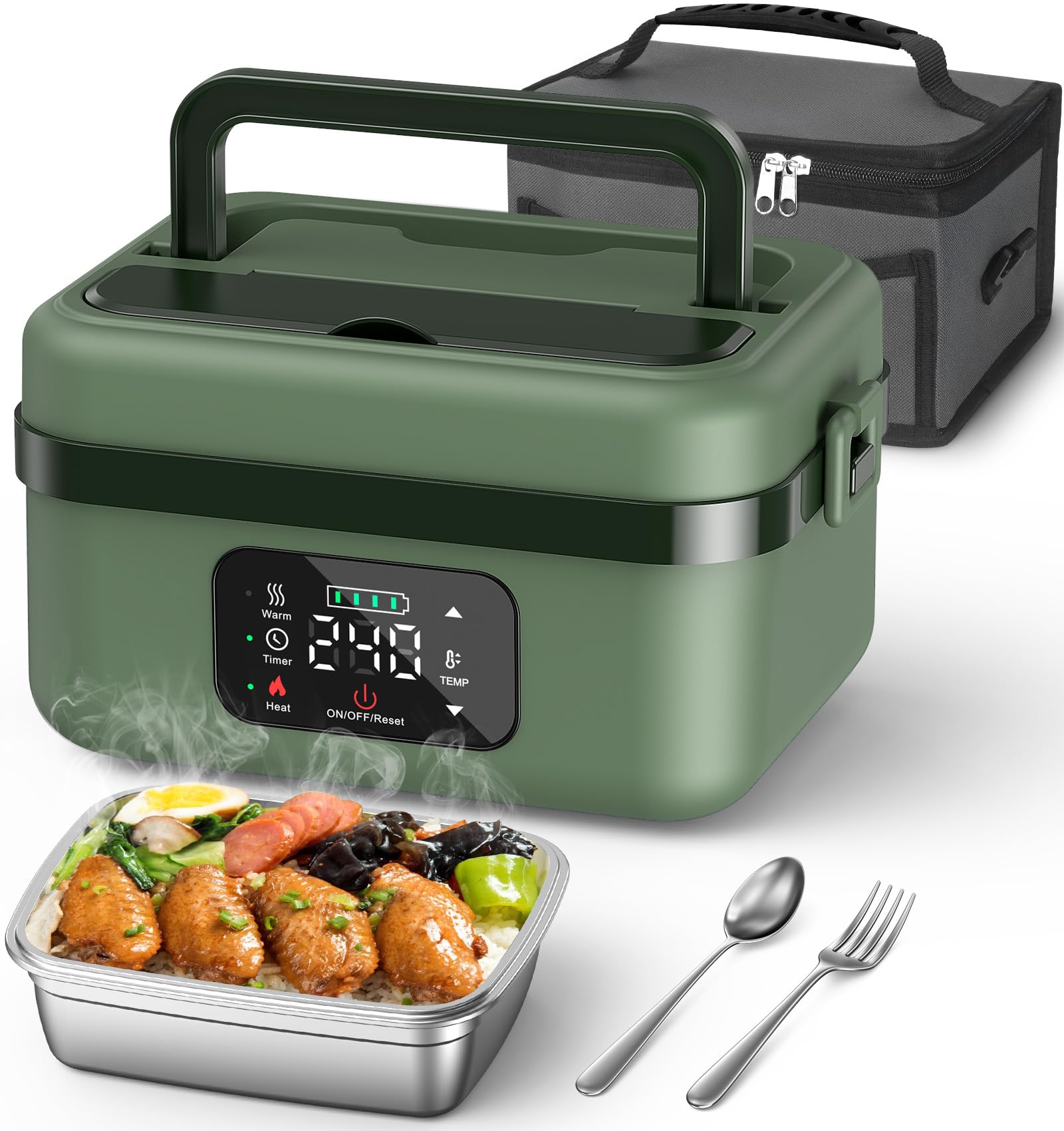 Electric Food Container | Portable Lunch Heater - Luxyecs