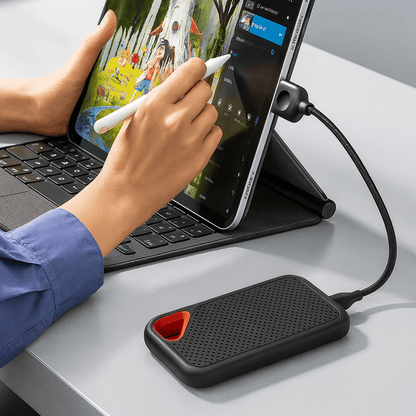 External Storage Drive | Portable Data Backup Device - Luxyecs