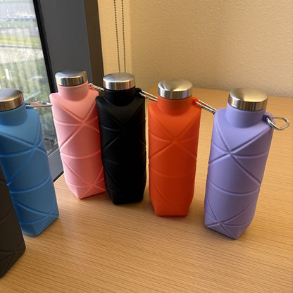 Collapsible Water Bottle | Portable Silicone Travel Flask