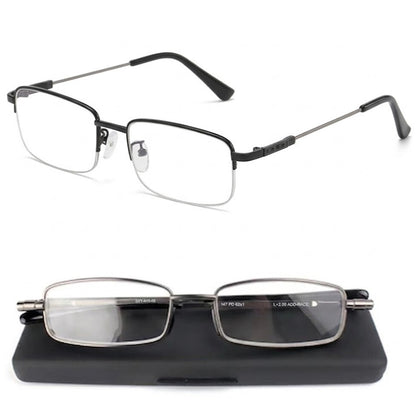 Compact Mens & Ladies Folding Reading Glasses