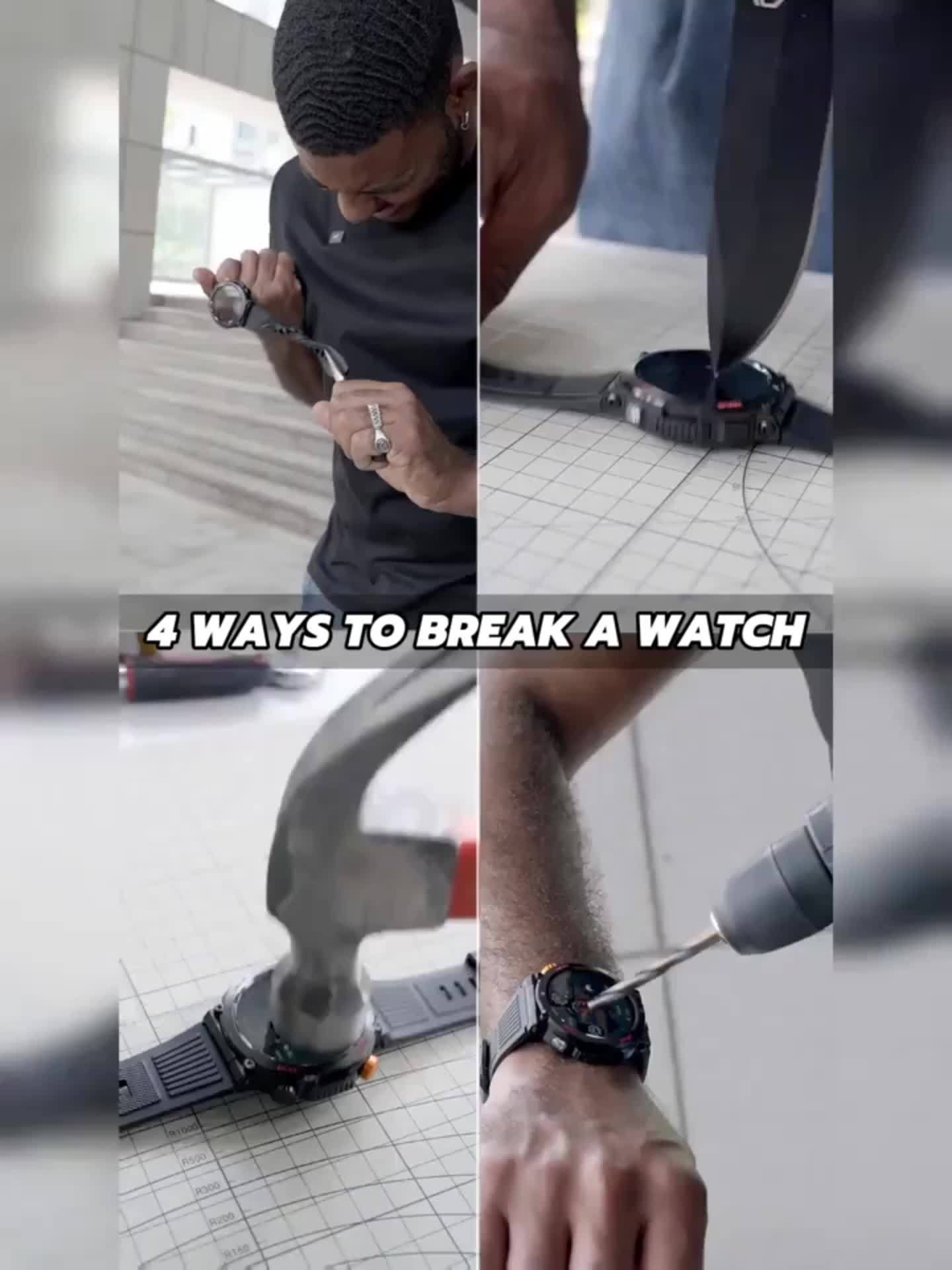 Men’s Outdoor Smartwatch | Compass and LED Flashlight Watch