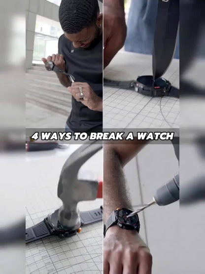 Men’s Outdoor Smartwatch | Compass and LED Flashlight Watch