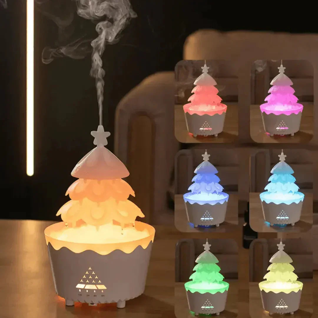 Christmas Tree Diffuser | Soft Glow LED Humidifier