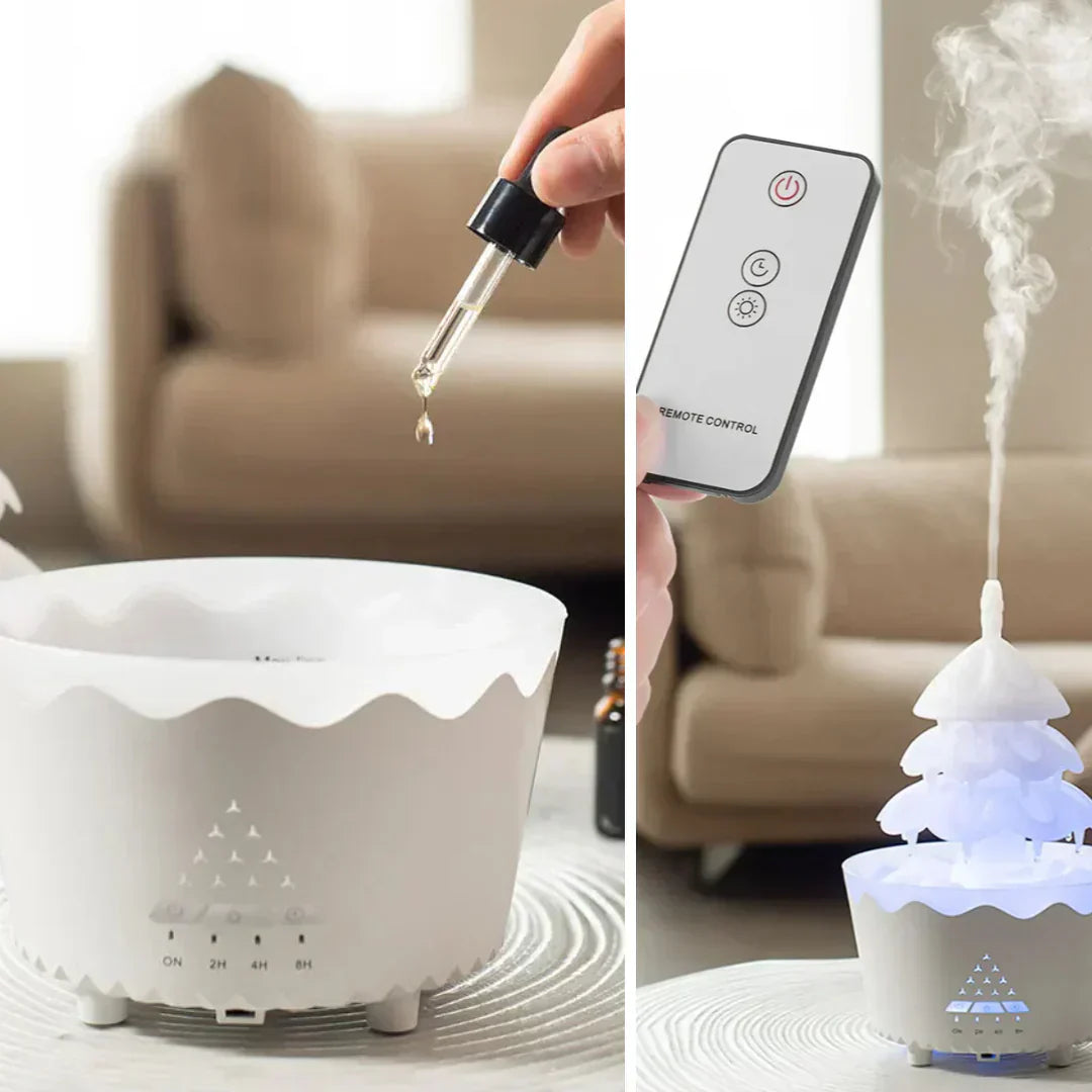 Christmas Tree Diffuser | Soft Glow LED Humidifier