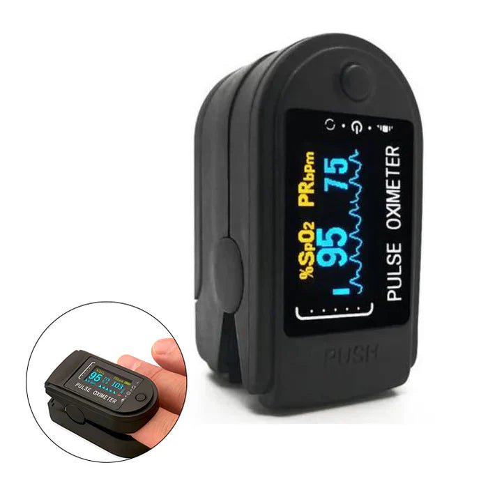 Finger Pulse Oximeter | Blood Oxygen Monitor - Luxyecs