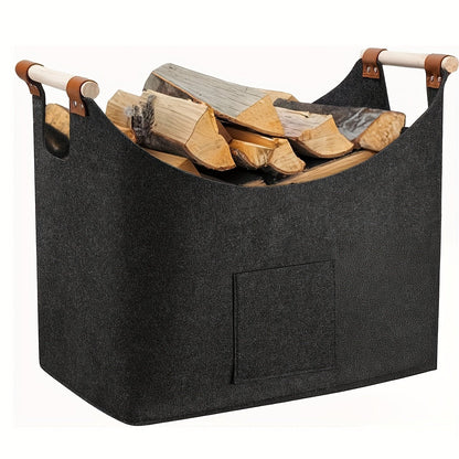 Firewood Log Carrier | Indoor Storage Holder - Luxyecs
