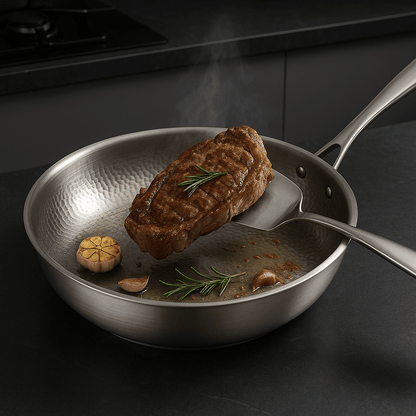 Frying Pan | Professional Cooking Skillet - Luxyecs