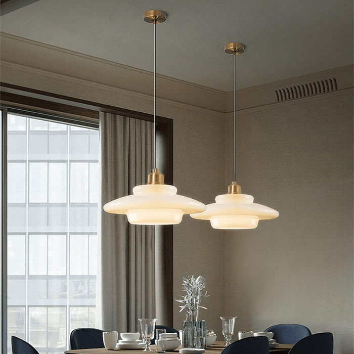 Stylish Glass Pendant Lamp | Elegant Interior Lighting Design