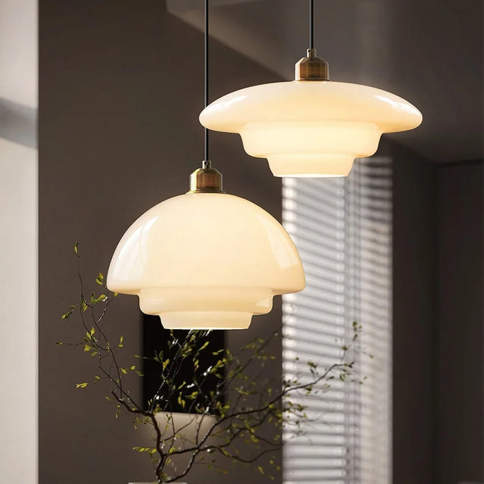 Stylish Glass Pendant Lamp | Elegant Interior Lighting Design