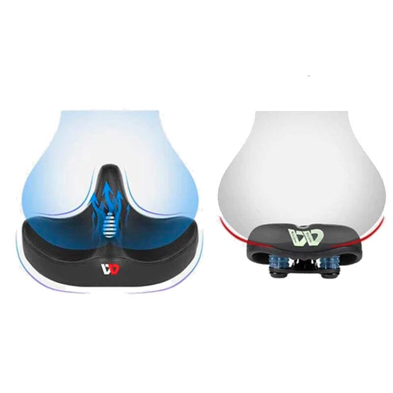 Ergonomic Bicycle Saddle | Breathable Wide Cycling Seat