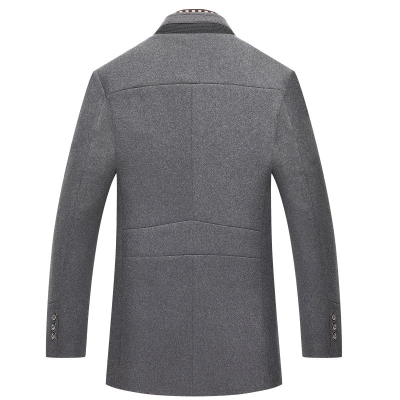 Men’s Long Coat | Modern Winter Overcoat