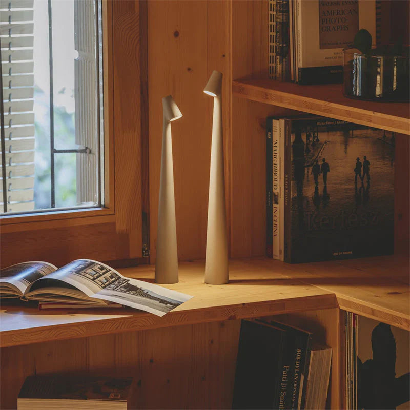 Nordic minimalistic design table lamp cordless