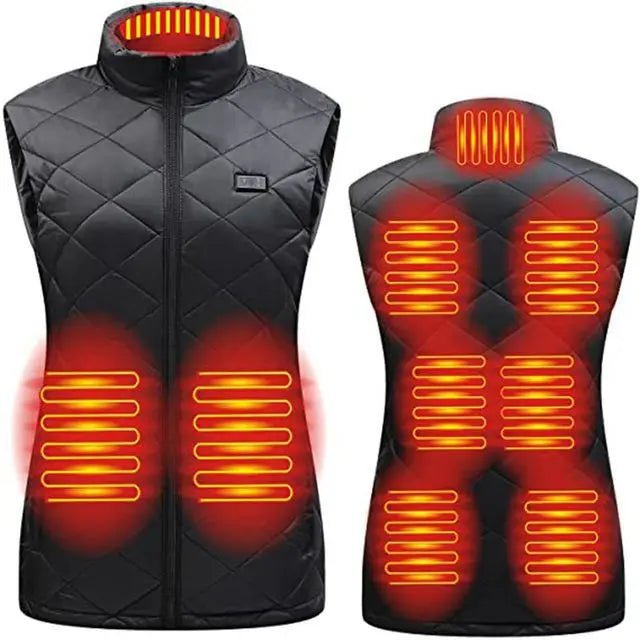 Heated Body Vest | Winter Warming Wear - Luxyecs