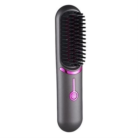 Heated Hair Brush | Smooth Straight Styling Tool - Luxyecs