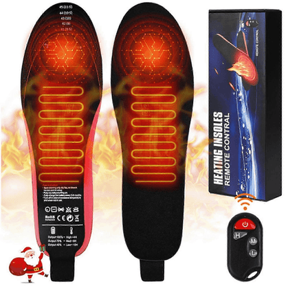 Heated Shoe Insoles | Rechargeable Foot Warmers - Luxyecs