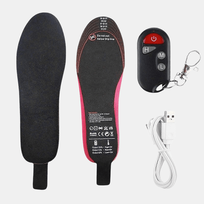 Heated Shoe Insoles | Rechargeable Foot Warmers - Luxyecs