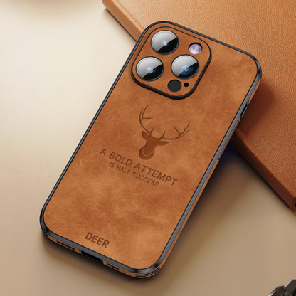 Real Leather iPhone Case | Shockproof, Stylish & Slim Design