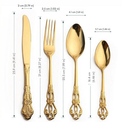 Cutlery Set | Stylish Stainless Steel Dining Utensils