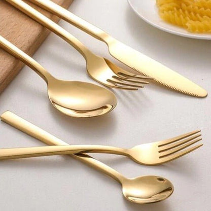 Cutlery Set | Elegant 30-Piece Stainless Steel Dining Essentials