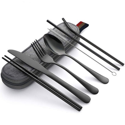 Cutlery Set | Stylish Portable Cutlery Set for Dining On-the-Go