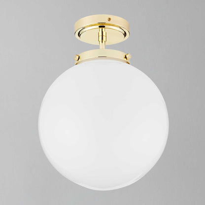 Polished Chrome Ceiling Lamp | Modern Interior Lighting
