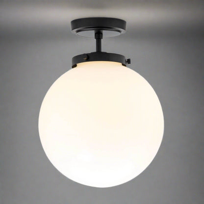 Polished Chrome Ceiling Lamp | Modern Interior Lighting