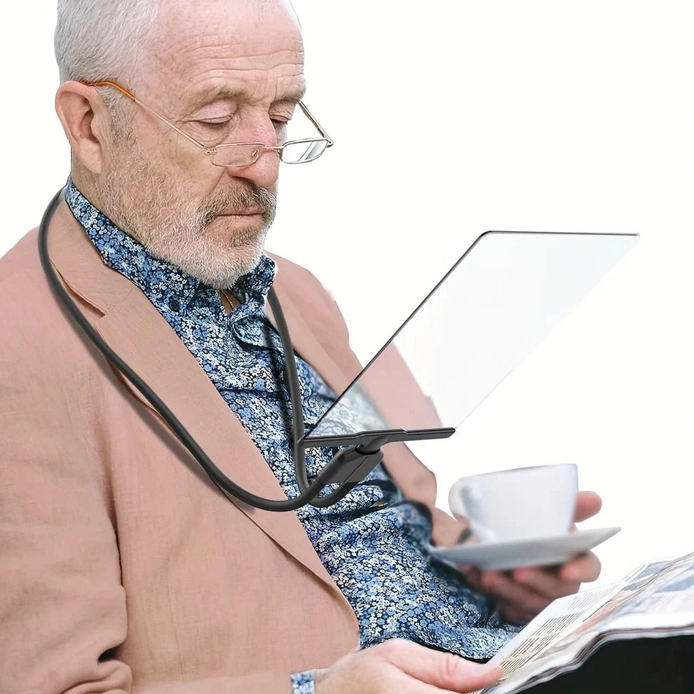 Hands-Free Reading Magnifier | Neck Hanging Magnifying Lens