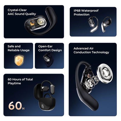 Wireless Earphones | LED Display Bluetooth Sports Headset