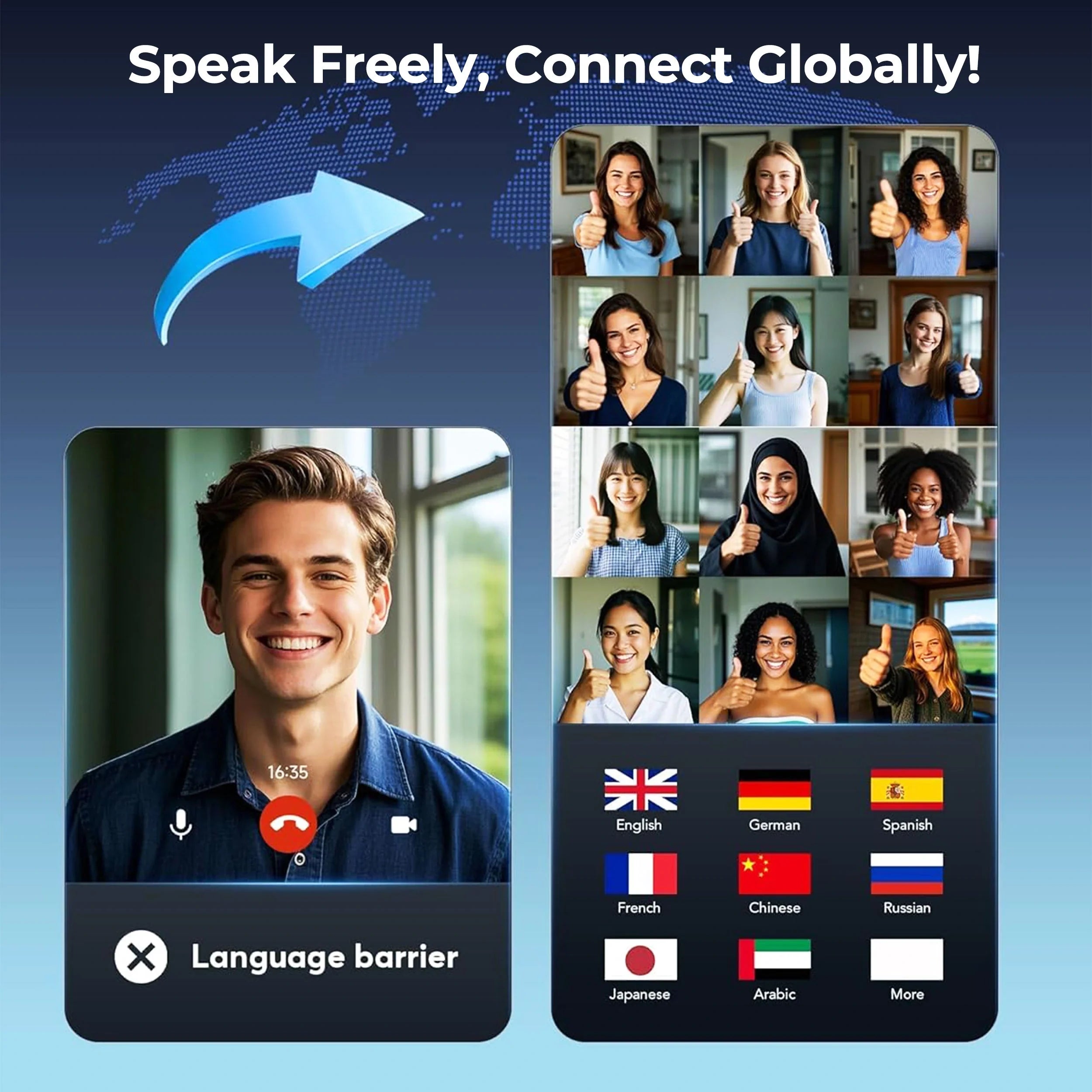 Wireless Earphones | LED Display Bluetooth Sports Headset