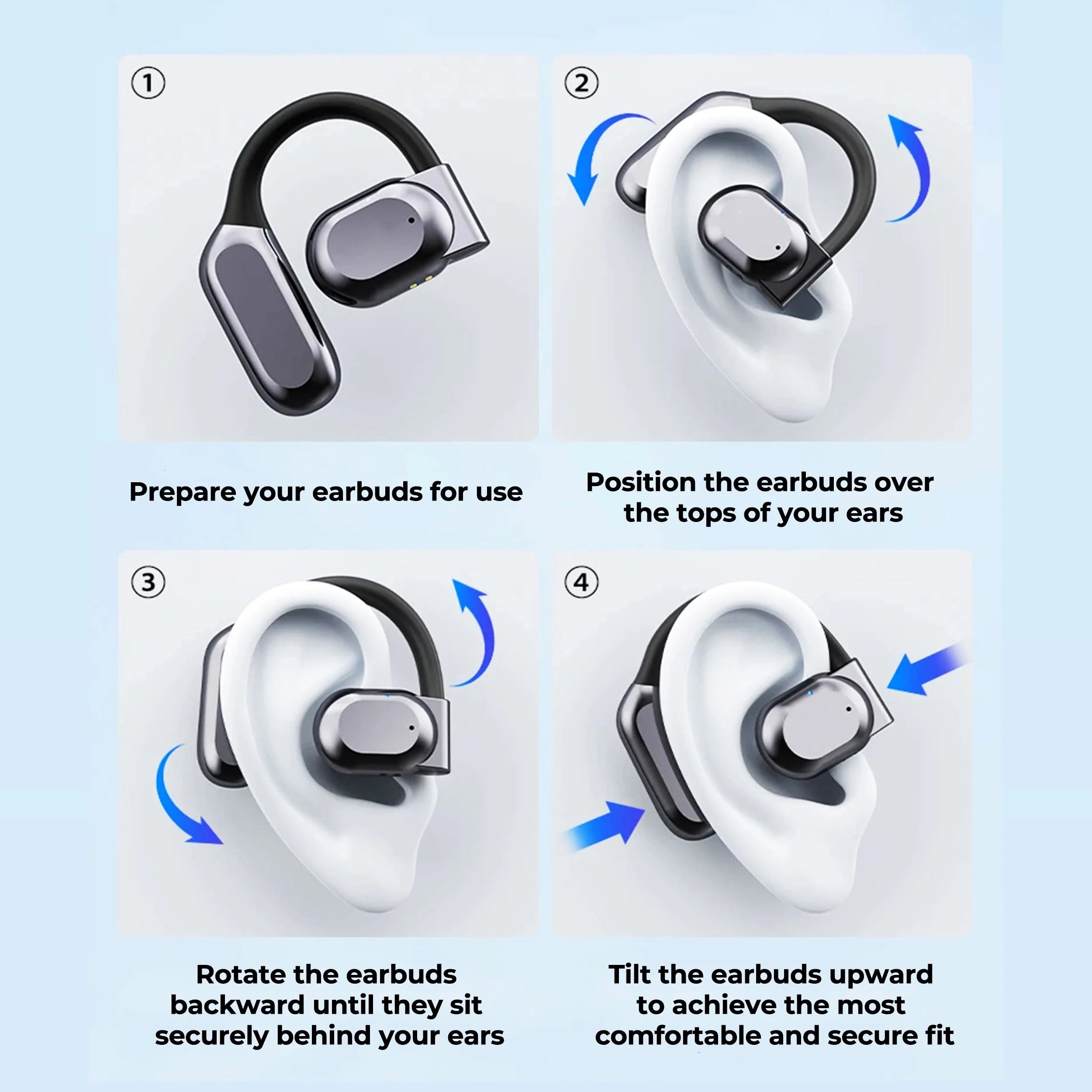 Wireless Earphones | LED Display Bluetooth Sports Headset