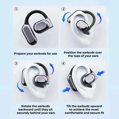 Wireless Earphones | LED Display Bluetooth Sports Headset