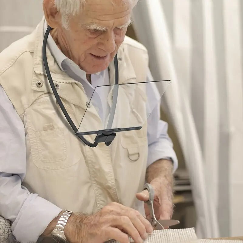 Hands-Free Reading Magnifier | Neck Hanging Magnifying Lens