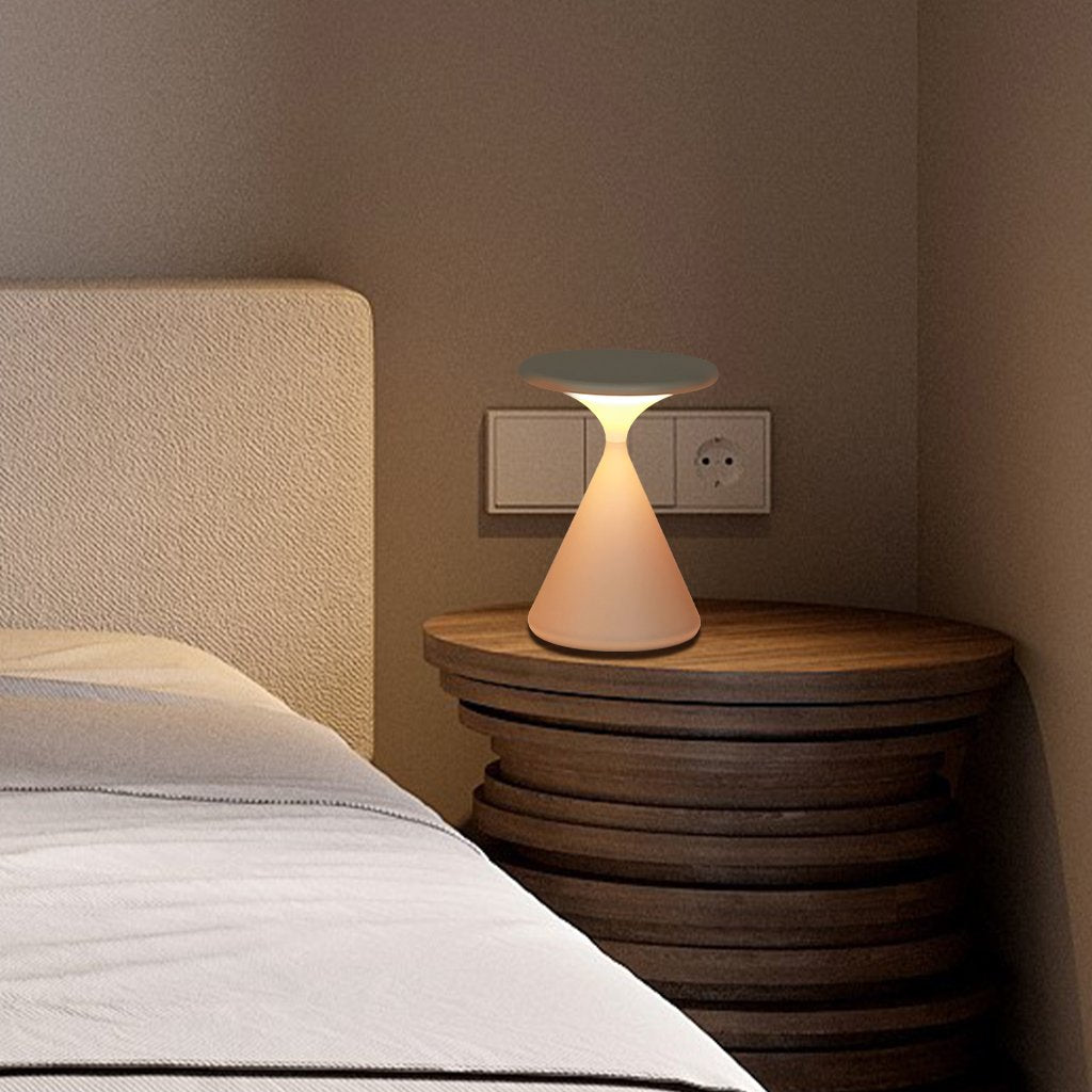 Hourglass Wireless Table Lamp | Elegant Wireless Lighting for Modern Homes