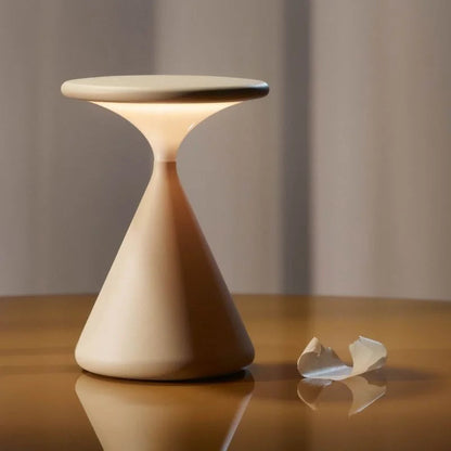 Hourglass Wireless Table Lamp | Elegant Wireless Lighting for Modern Homes