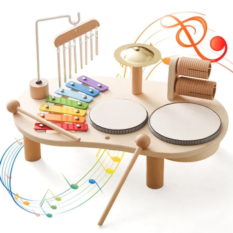 Melodiny Musical Toy | Wooden Set for Creative Babies Aged 12+ Months