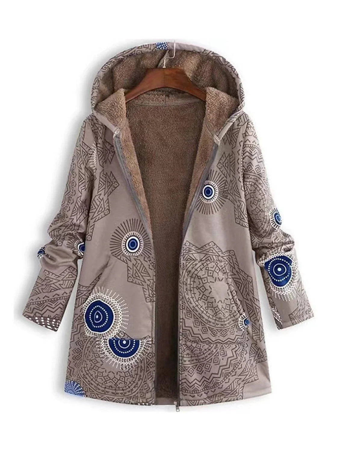 Women’s Hooded Jacket | Casual Printed Jacket