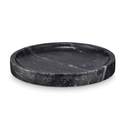 Jewellery Tray | Elegant Circular Black Marble for Organised Luxury - Luxyecs