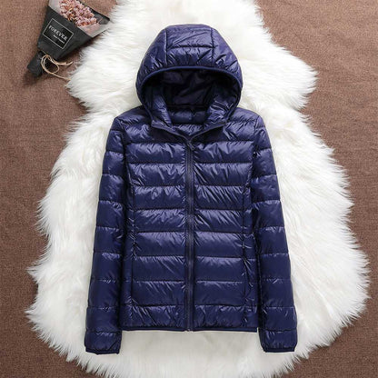 Women’s Winter Jacket | Casual Hooded Puffer