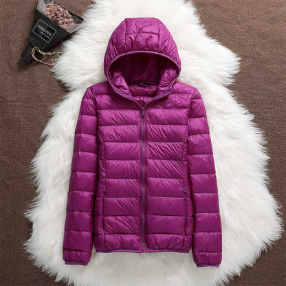 Women’s Winter Jacket | Casual Hooded Puffer
