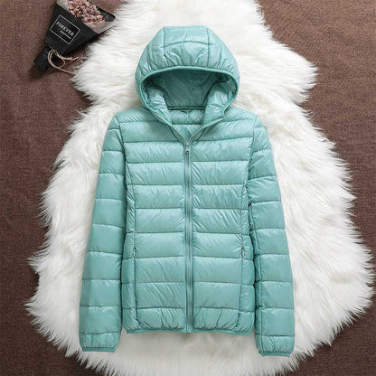 Women’s Winter Jacket | Casual Hooded Puffer
