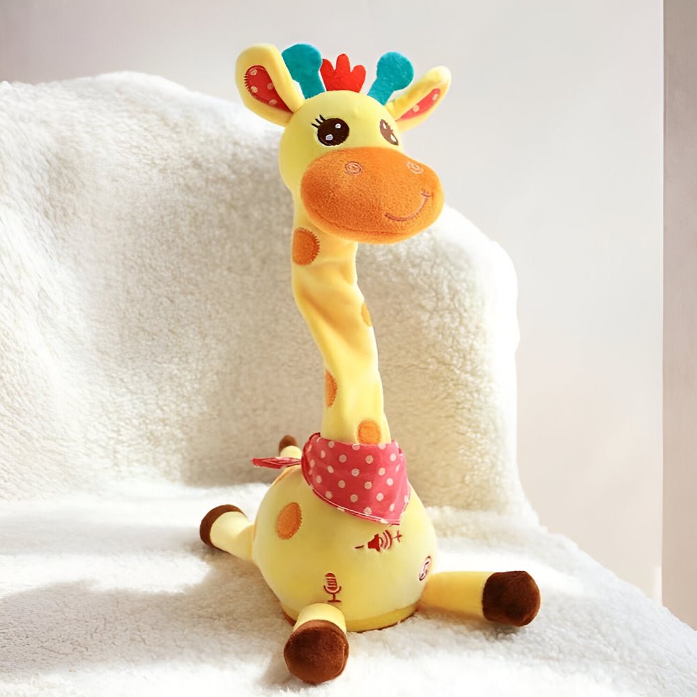 Kids Musical Toy | Interactive Singing Plush Giraffe - Luxyecs