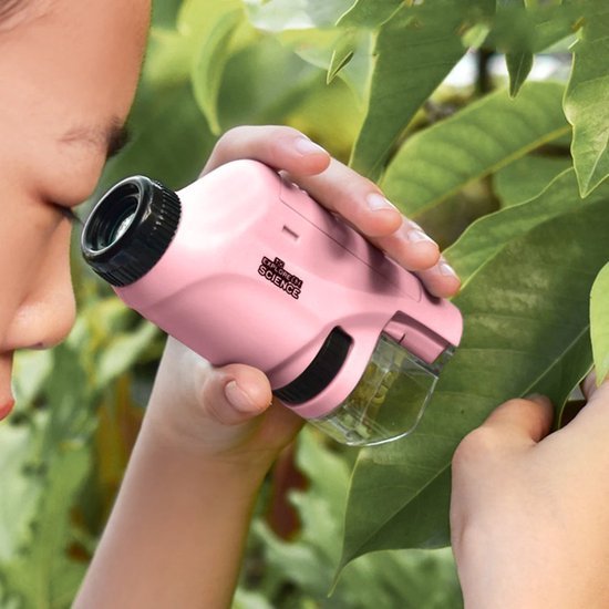 Kids’ Portable Microscope 60x - 120x Magnification Educational Toy Durable Child - Friendly - Luxyecs