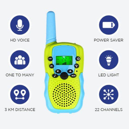 Kids Walkie Talkie Set | Easy-to-Use, Clear Sound for Indoor & Outdoor Fun