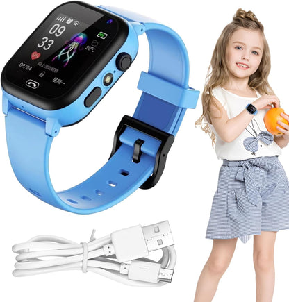 Kids Smartwatch with GPS & 4G | SOS, Camera, and IP67 Waterproof